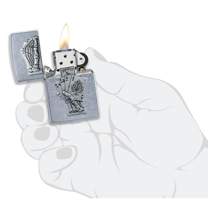 25633 Dead Man's Hand Emblem Design