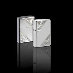 28025 Sterling Silver Diagonal Filigree