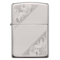 28025 Sterling Silver Diagonal Filigree