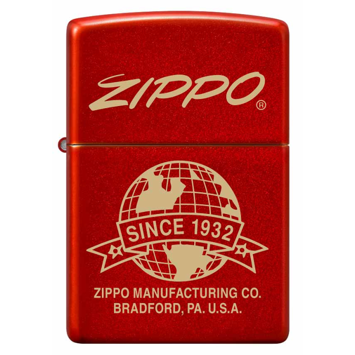 26077 Zippo Logo Globe