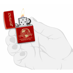 26077 Zippo Logo Globe