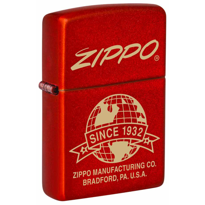 26077 Zippo Logo Globe