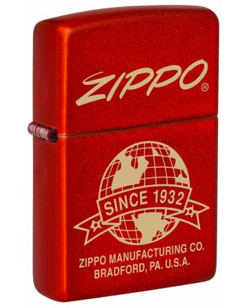 26077 Zippo Logo Globe