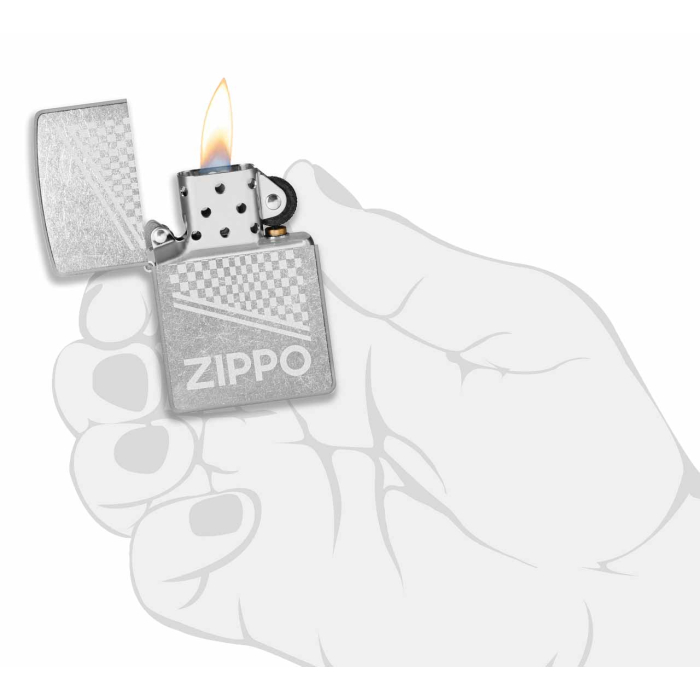 25646 Zippo Checkered Flag