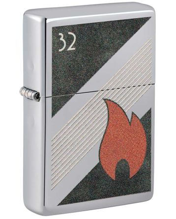 22072 Zippo 32 Flame Design