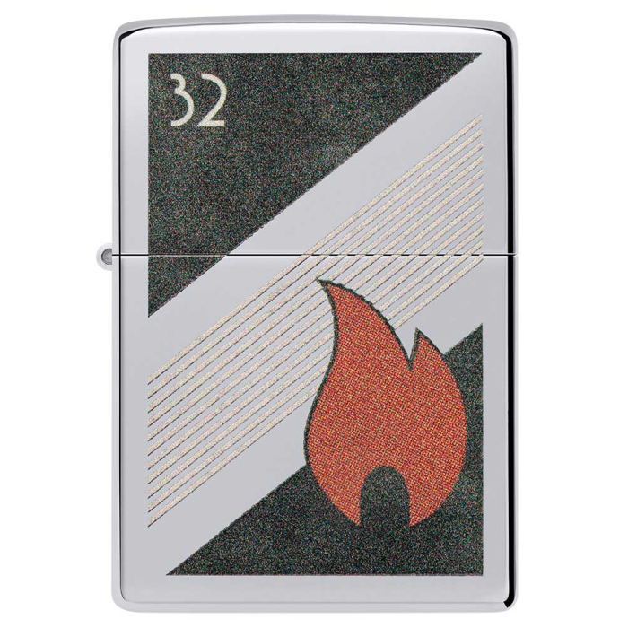 22072 Zippo 32 Flame Design