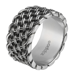 Prsten Zippo Steel Braided Ring