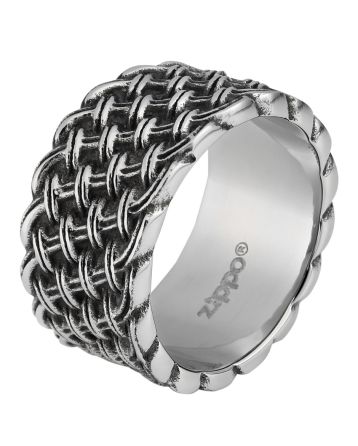 Prsten Zippo Steel Braided Ring