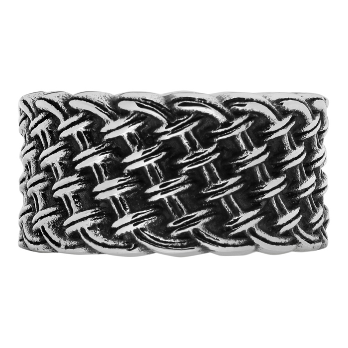 Prsten Zippo Steel Braided Ring