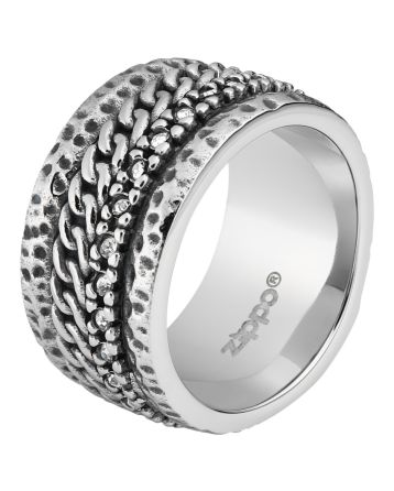 Prsten Zippo Chain Ring
