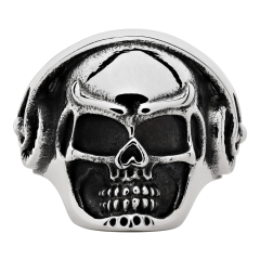 Prsten Zippo Headphone Skull Ring